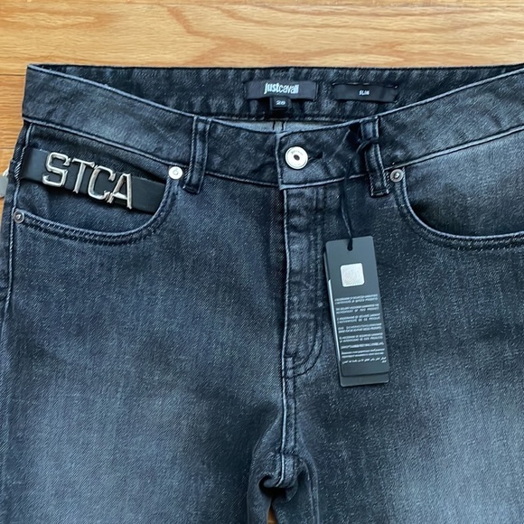 JUST CAVALLI Slim Fit Stretchy Jeans 28/31 - Picture 5 of 10